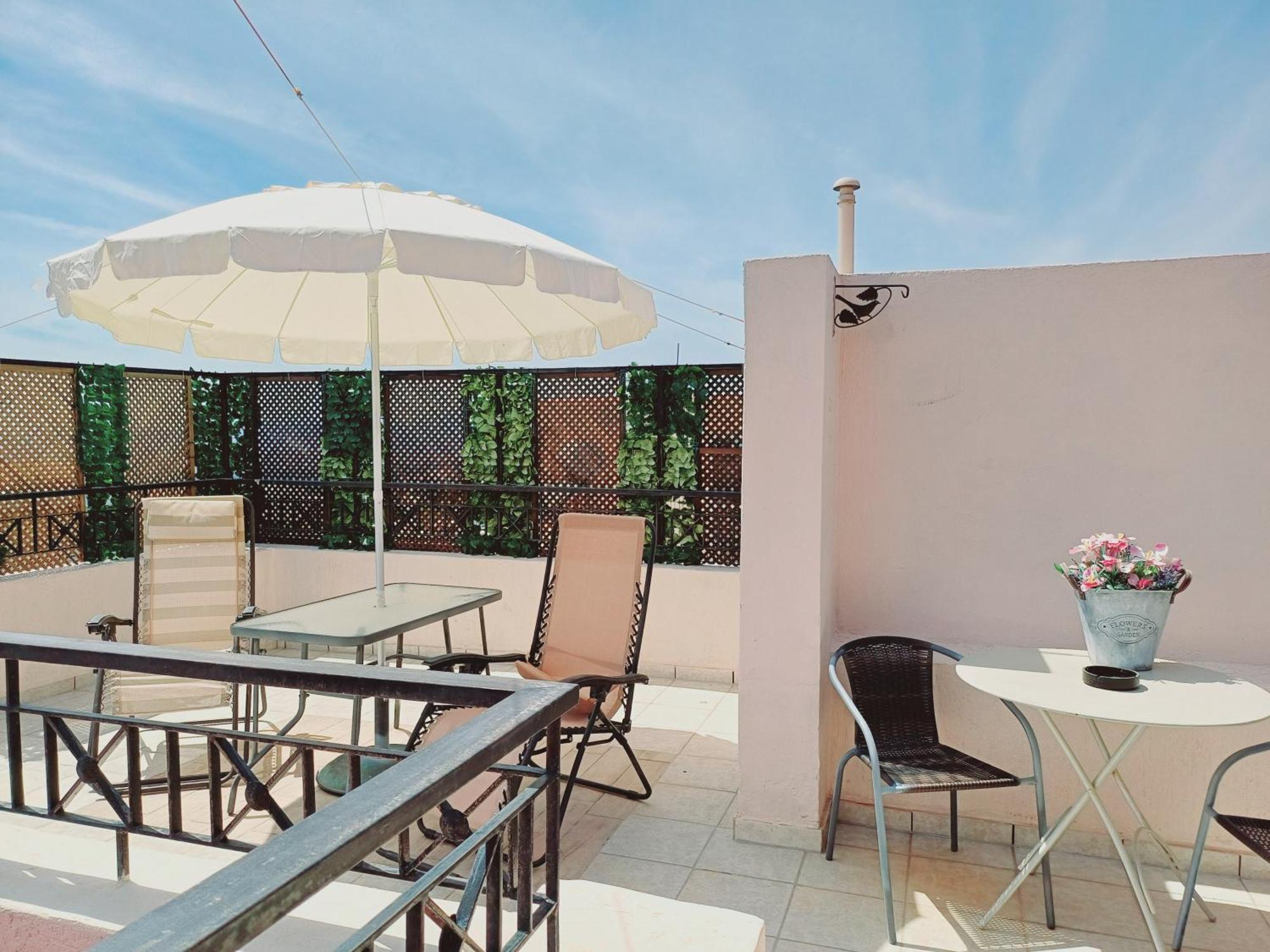 Cozy Loft 360O View Of Athens Daire Oda fotoğraf