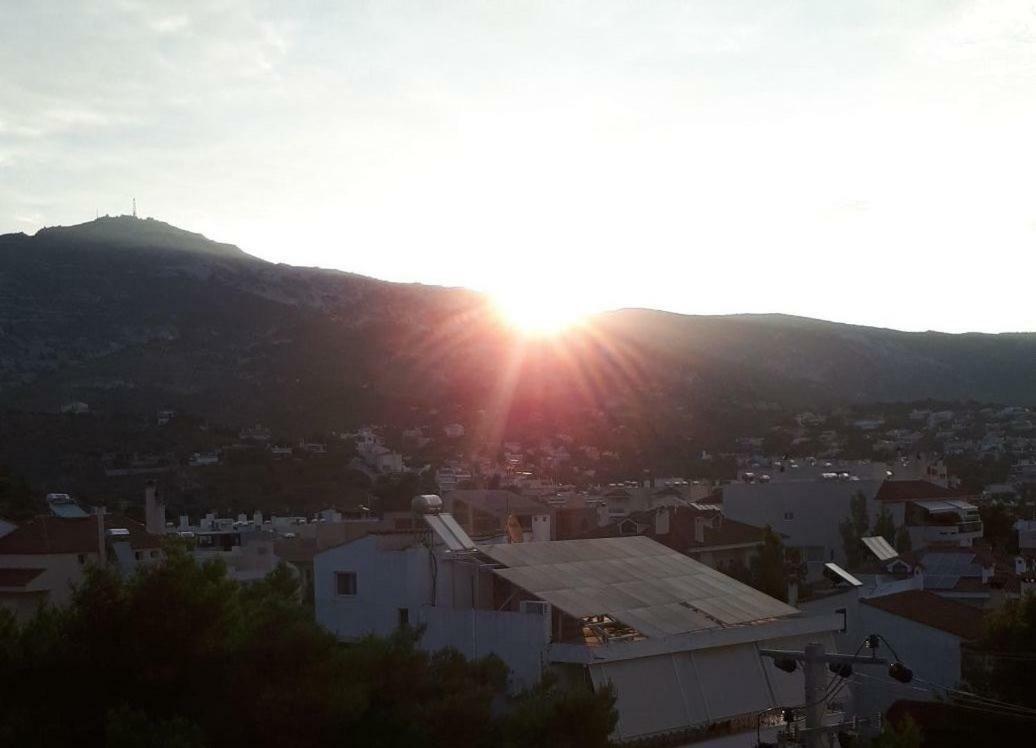Cozy Loft 360O View Of Athens Daire Dış mekan fotoğraf