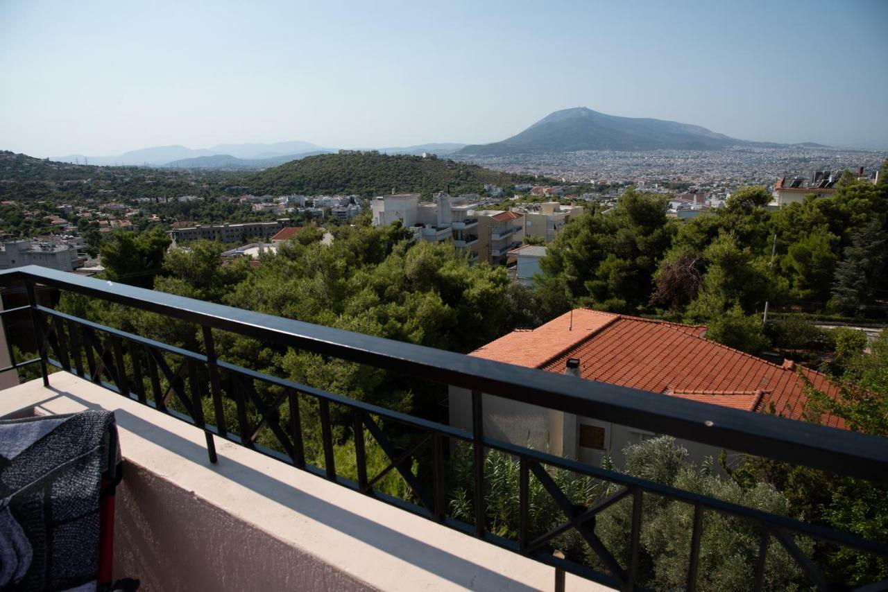 Cozy Loft 360O View Of Athens Daire Dış mekan fotoğraf